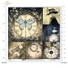 motyl, Biały Królik, zegary, Alicja, Kapelusznik*butterfly, White Rabbit, clocks, Alice, Hatter*Schmetterling, Weißes Kaninchen, Uhren, Alice, Hutmacher
